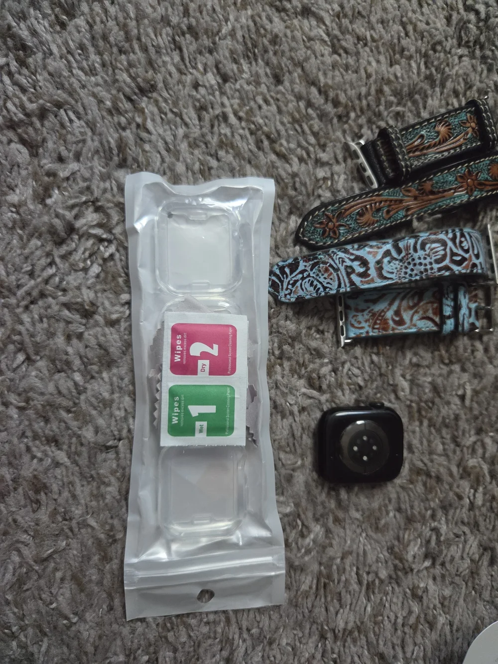 Apple Watch 42mm Jet Black(Verizon) With Accessories